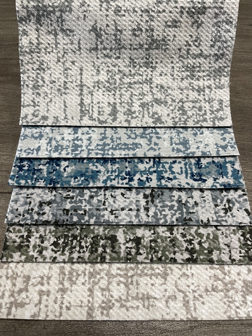 Printed Velvet Sofa Fabric