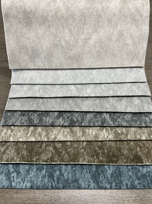Printed Velvet Sofa Fabric